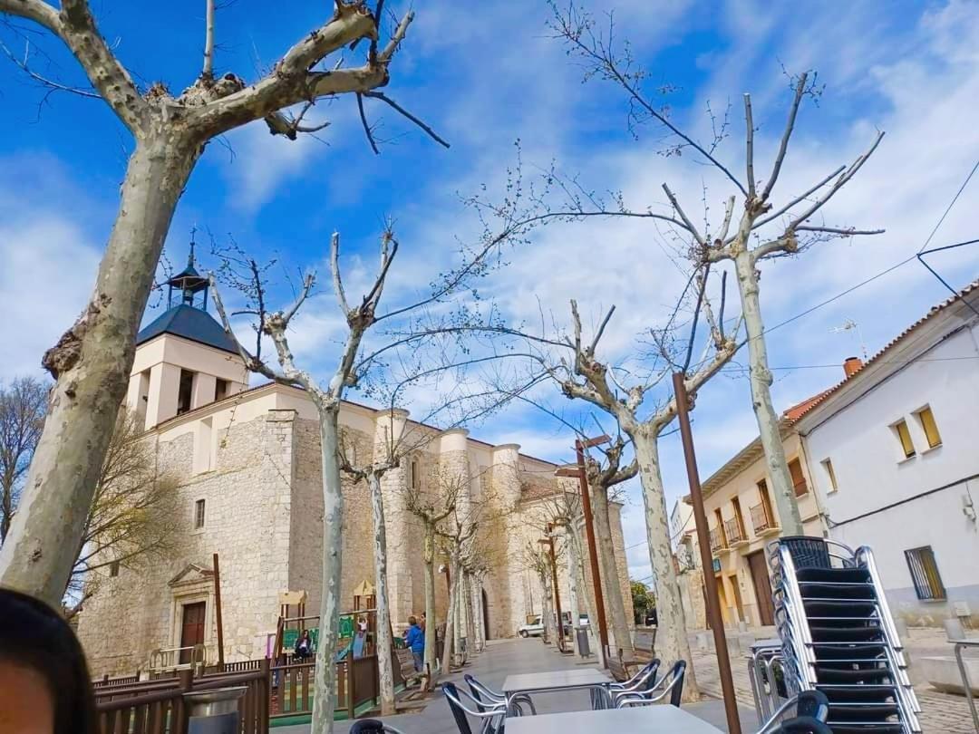 Villarejo de Salvanés Casa Luzon, Terraza-Solarium Con Ducha Y Salon Rustico 아파트 외부 사진