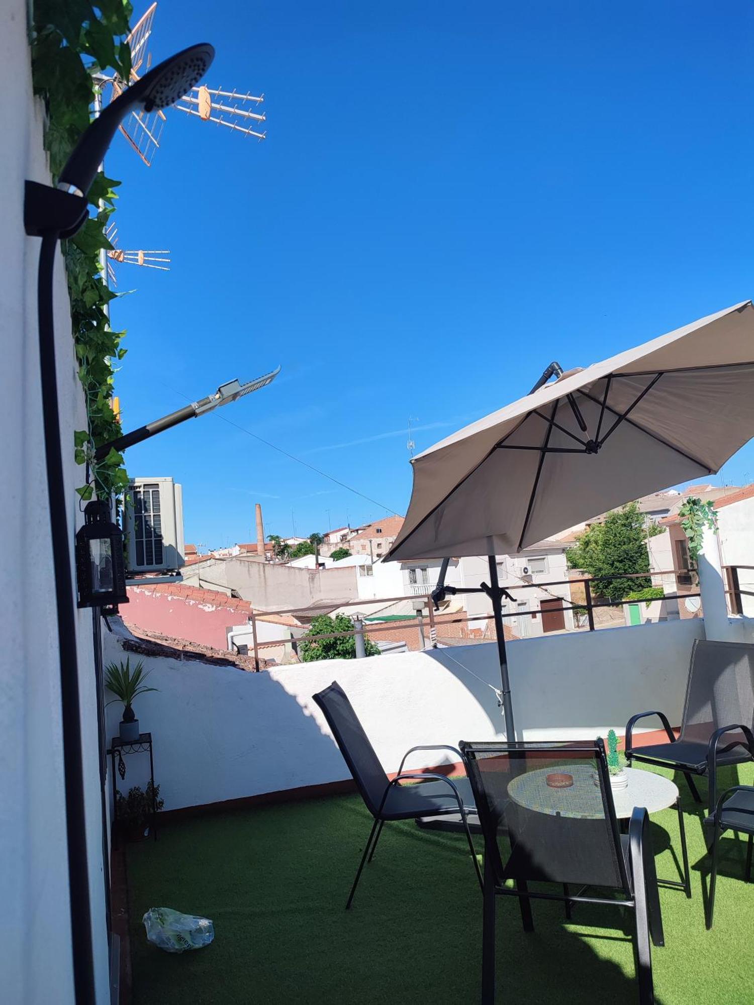 Villarejo de Salvanés Casa Luzon, Terraza-Solarium Con Ducha Y Salon Rustico 아파트 외부 사진